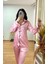 Vip Secret Kadın Ipeksi Saten Pijama Takımı 2