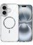 Apple Iphone 16 Plus Live Diamond Magsafe Kapak - Şeffaf Dsdrn 1