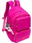Çok Gözlü Suya Dayanıklı Fuşya Renk Tekstil Okul Çantası Ergonomik Tasarım 1