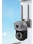 IP66 Su Geçirmez Çift Lens Güvenlik Kamerası 2MP Dış Mekan ve İç Mekan Kullanımı 2