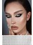 Kristal Yuvarlak Işıltılı Sticker Yüz ve Vücut Makyaj Taşı 1