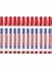 Kırmızı Doldurulabilir Beyaz Tahta Kalemi 12'li 1