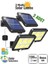 2 Adet 120 Cob LED Solar Panel Güneş Enerjili 3 Mod Duvar Lambası Bahçe 1