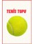 1 Adet Sarı Antrenman Tenis Topu - Tennis Ball Yüksek Kalite Malzeme Özellikleri 2