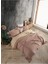 Kahverengi 4 Katlı Multi Muslin %100 Pamuk Çift Kişillik Yatak Örtüsü/pike 230X250 cm Battal Boy 1