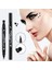 Çift Taraflı Yıldız Desenli Kalem Eyeliner Likit Suya Dayanıklı 3