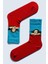 7'li Art Socks-2 Desenli Renkli Çorap Set 5