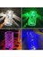 Kumandalı Kristal Masa Lambası Rgb Renk Değiştiren Gece Lambası 16 Renk 4 Mod Dokunmatik Kontrol 8