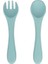 Mint Silikon Beslenme Seti 4lü BPA İçermez, Kırılmaz ve Ergonomik Tasarımlı 5