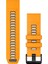 Quickfit 26 mm Yedek Kayış - Kıvılcım Turuncusu/graphite 1