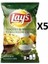 Lays Yoğurt Mevsim Yeşillikleri Süper Boy Cips 5 Adet Lays Yoğurt Süper*5 2