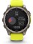 Garmin Fenix 8 - 47 mm Solar Sapphire Titanyum Amp Sarı/grafit Silikon Kayışlı 9