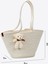 Hasır Çanta Ayıcıklı Beyaz 5