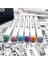168 Adet Çift Uçlu Touch Marker Art Tasarım Keçeli Kalem Boya Seti +Çanta 4