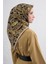Etnik Desen Saf Ipek Twill Eşarp 9416D 34 3
