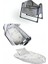 Btrend Babynest Yatak ve Yastık+ Cep Hediyeli Sallanır Sepet Beşik Bebek Beşiği Hamak 2 Li Set 5