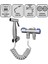 Paslanmaz Çelik Sprial Hortum Tuvalet Musluk Seti Taharet Musluğu El Tuvalet Sprey Tabancası 1
