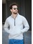 Barrac Iki Iplik Fermuarlı Yarım Balıkçı Yaka Slim Fit Erkek Sweatshirt 1