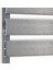 Benoit Plus Alüminyum Dekoratif Havlupan 500X1500 mm 12 Dilim Inox Mat Eloksal | 1085 W 2