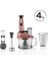 4' Lü Bıçak 1500W Motor Gücü Buz Kırma & Doğrayıcı Blender Set 1