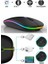 Ekru Kablosuz Wireless 2.4g Bluetooth Sessiz Mouse Şarj Edilebilir Ergonomik Tasarımlı Rgb Renkli 4