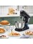 2 Si 1 Arada Kıyma Makinesi & Hamur Yoğurma 5,5 Lt Uyumlu (Kıyma Içli Köfte Aparatlı) 2