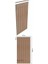 Boyanabilir Duvar Paneli -10 mm Ahşap - 105 x 54 cm Kolay Montaj - Kendin Yap-Dekoratif Duvar Çıtası 1