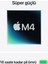 Apple MacBook Air M4 16GB 256GB SSD Macos 13" Taşınabilir Bilgisayar Yıldız Işığı MW0Y3TU/A 8