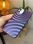 Iphone 11 Uyumlu 3D Aurora Kabartma Mor Renk Geçişli Mat Silikon Kılıf 6