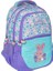 Kız Çocuk Sırt Çantası Suya Dayanıklı Tasarım 40x27x12 cm Mor Renkli 2