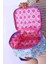 Kız Çocuk Sırt Çantası Suya Dayanıklı Tasarım 40x27x12 cm Mor Renkli 5
