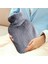 Sıcak Su Torbası Yan Cepli Gri Peluş Termofor 27X17X2CM 1 Litre 8