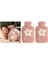 2 Adet Sıcak Su Torbası Peluş Papatya Desenli Pembe 21X13,5X2CM 500 ml 4