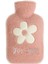 2 Adet Sıcak Su Torbası Peluş Papatya Desenli Pembe 21X13,5X2CM 500 ml 6
