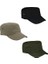 3 Adet Kastro Şapka Kasket Outdoor Castro Kep Siyah - Bej - Haki 1