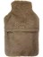 Sıcak Su Torbası Peluş Kalpli,bej Termofor 27X17CM 1 Litre 3