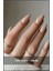 Professionel Nude 100'LÜ Badem Takma Tırnak - Almond Nail 1