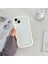 Apple Iphone 13 ve 14 Uyumlu Kenarı Renkli Dalgalı Darbe Önleyici Şeffaf Silikon Kılıf 3