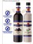Kahve ve Kokteyl Şurubu 700 ml 4'lü Set Karamel+Vanilya+Çikolata+Beyaz Çikolata + 4 Adet Pompa 5