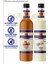 Kahve ve Kokteyl Şurubu 700 ml 4'lü Set Karamel+Vanilya+Çikolata+Beyaz Çikolata + 4 Adet Pompa 6