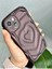 Apple Iphone 13 ve 14 Uyumlu 3D Mat Kabartma Kalp Desenli Kamera Korumalı Silikon Kılıf 5