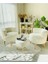 Çay Seti Ikili Koltuk Berjer ve Puf Takımı (Salon, Balkon, Ofis) 3 Lü Takım 1