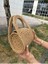 Soft Mini Jüt Hasır Portföy Clutch El Çantası Doğal Şıklık ve Hafif Tasarım 6