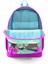 Kız Çocuk Ortopedik İlkokul Sırt Çantası – 4 Bölmeli, Su Yeşili Pembe Kedi Desenli, 27x38x14 cm 3