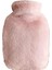 2 Adet Sıcak Su Torbası Yan Cepli Pembe Peluş Termofor 27X17X2CM 1 Litre 5