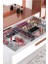 7'li Plastik Çekmece Içi Organizer Banyo Makyaj Takı Düzenleyici 100 x 100 Boyut 6