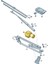 Vw Volkswagen Golf 6 2009-2012 1Q1955119A Ön Cam Silecek Motoru 3