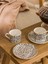Home Leopar Desenli 2 Kişilik Porselen Kahve Fincan Takımı 124 ml 3