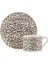 Home Leopar Desenli 2 Kişilik Porselen Kahve Fincan Takımı 124 ml 4