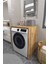 Çamaşır Makinesi Dolabı Kurutma Makinesi Uyumlu Kapaksız Dolap 91.8 x 67.3 x 60 cm 2
